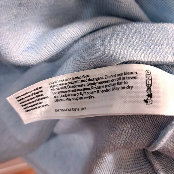 Eileen Fisher Merino Wool Mock Neck Tunic Sweater Size 2X - Picture 10 of 10